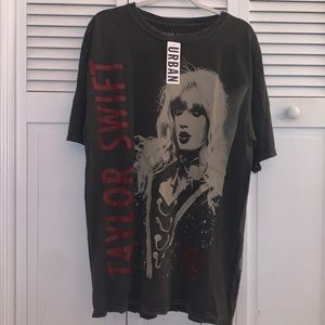 UO Exclusive Taylor Swift Red Taylor’s Version T-Shirt Dress